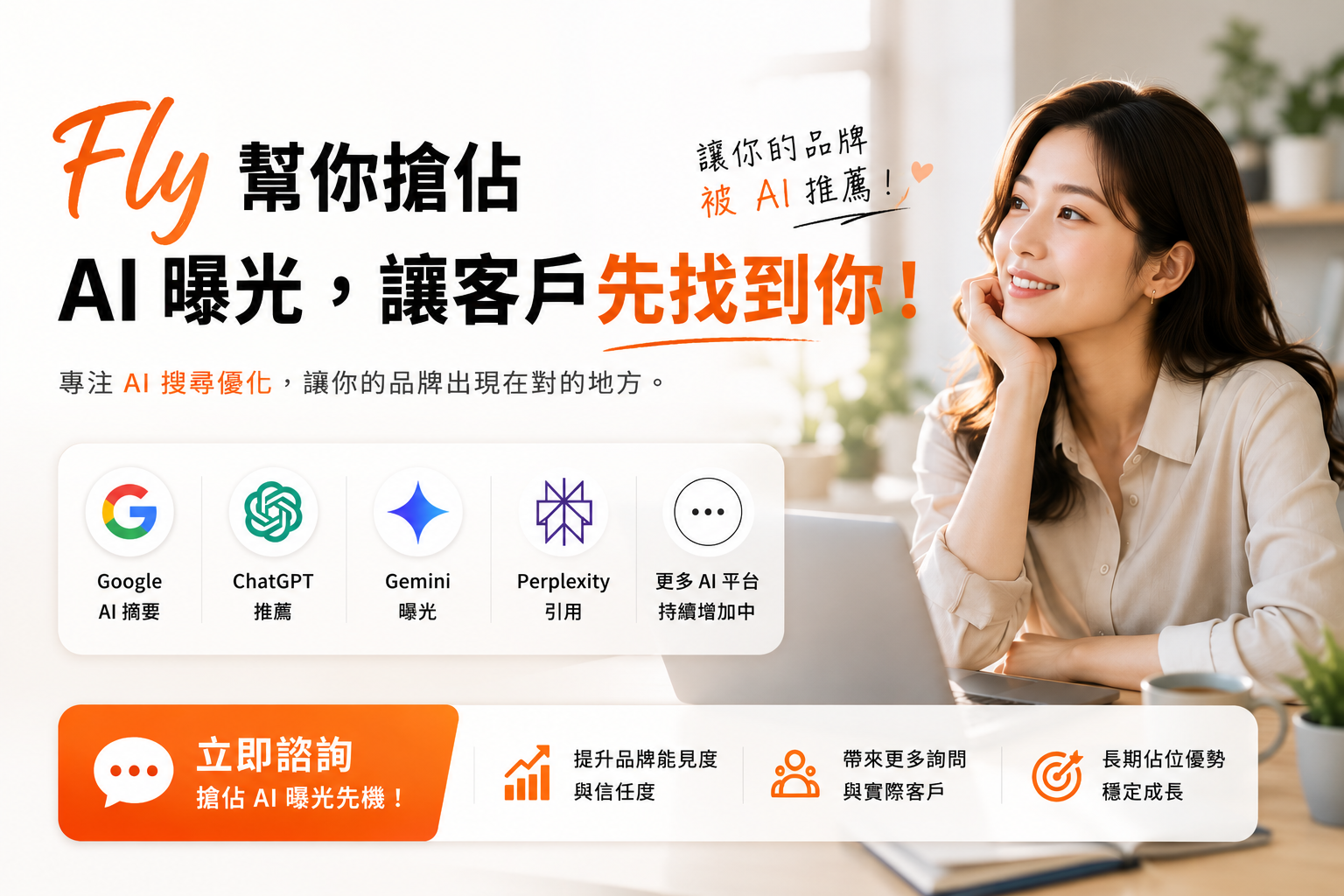 Fly 幫助企業搶占 Google AI 摘要與 AI 搜尋曝光