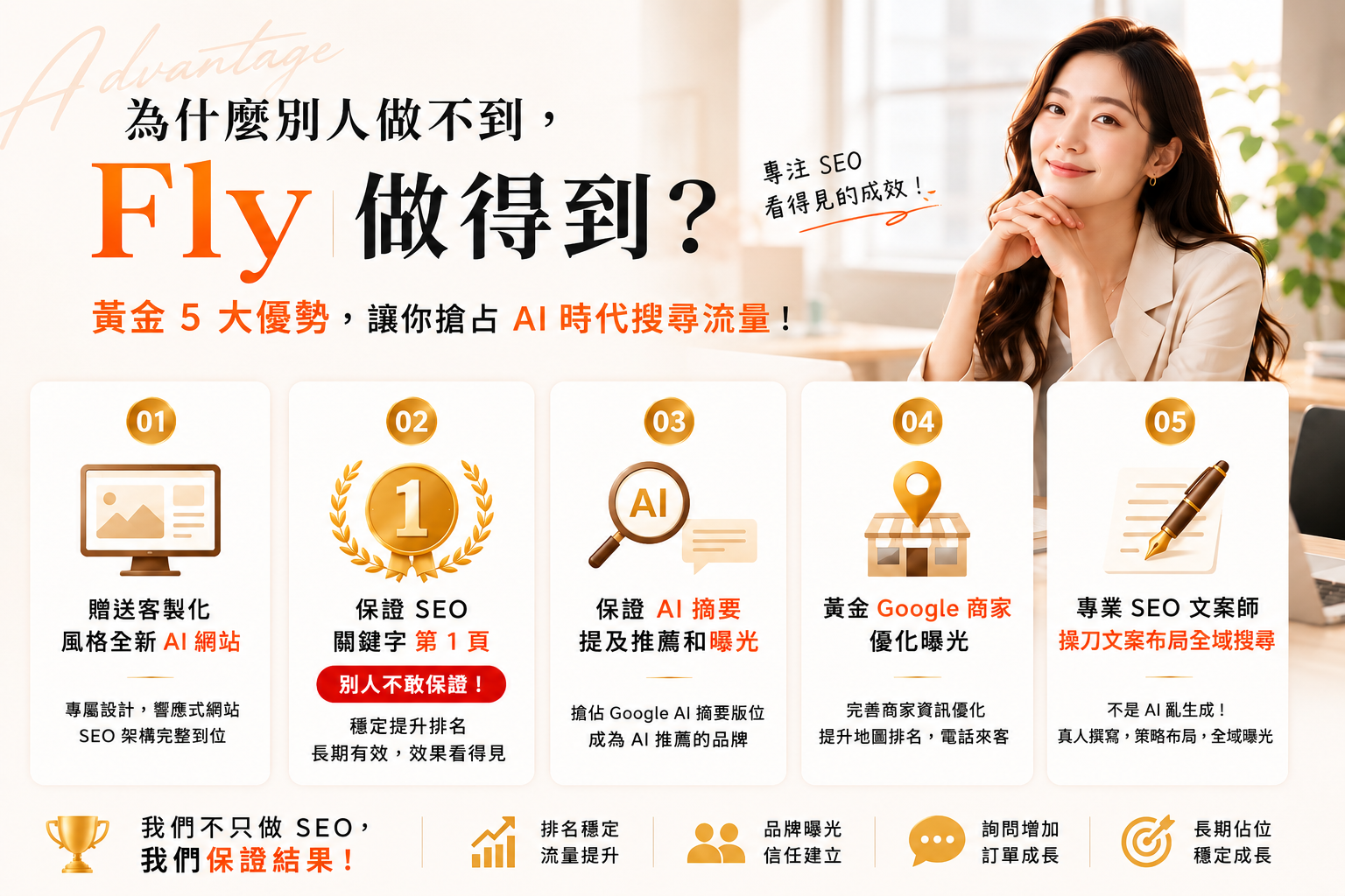 Fly AI SEO 一次給你三年優惠方案